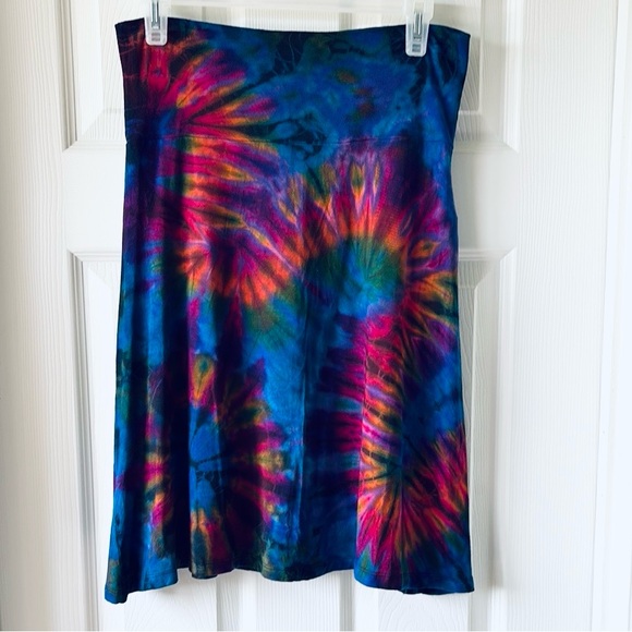 Serene Soul Tie Dyed Skirt - Picture 1 of 6